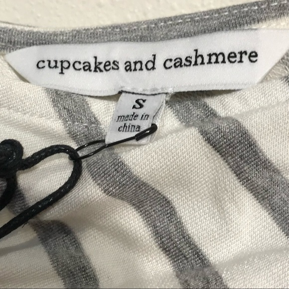 Cupcakes and Cashmere Regina‎ Dress Ivory/Gray NWT - Picture 7 of 7